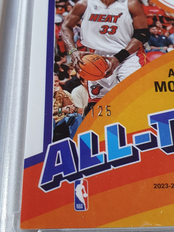 2023 Contenders Optic Alonzo Mourning AUTO HOLO /125 All-Time Contenders - Rare