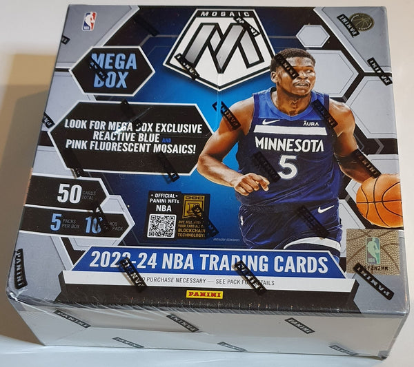 2023-24 Panini Mosaic Basketball Mega Box (Victor Wembanyama?) - Factory Sealed