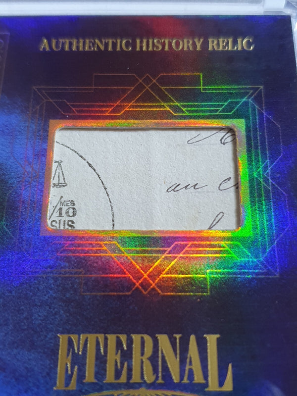 2024 Eternal Charles Dickens #RELICS BLUE /75 Authentic History Relic - Sealed