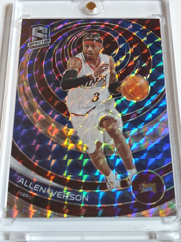 2022 Panini Spectra Allen Iverson #26 INTERSTELLAR /99 Prizm - Ready to Grade