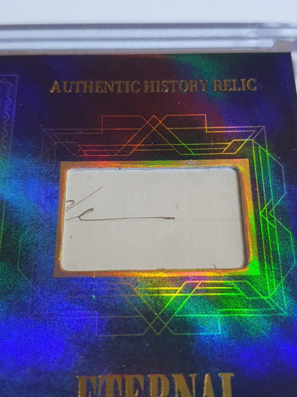 2024 Eternal Franklin Roosevelt #RELICS BLUE /75 Authentic History Relic Sealed