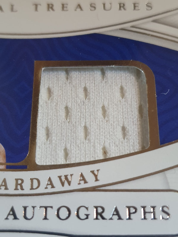 2021 National Treasures Tim Hardaway #PATCH AUTO /99 Game Worn Jersey - Rare