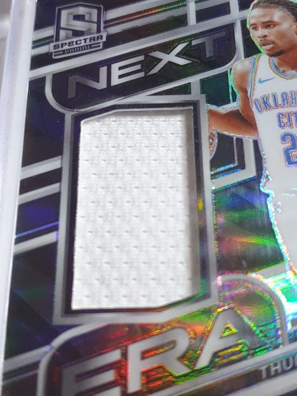 2023 Panini Spectra Cason Wallace Rookie #PATCH SILVER /149 Holo Jersey - Rare