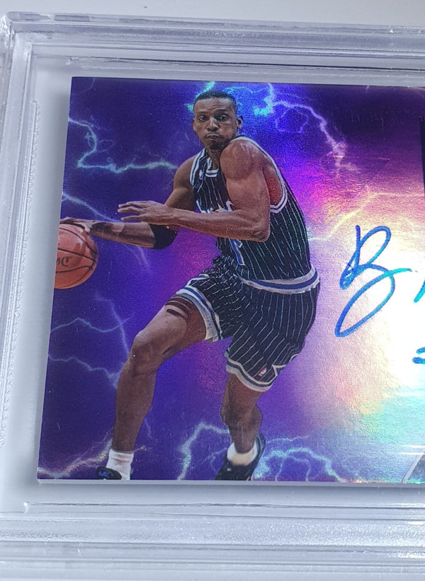2017 Vanguard Anfernee Hardaway PURPLE /25 High Voltage Auto - BGS 9 (POP 1)