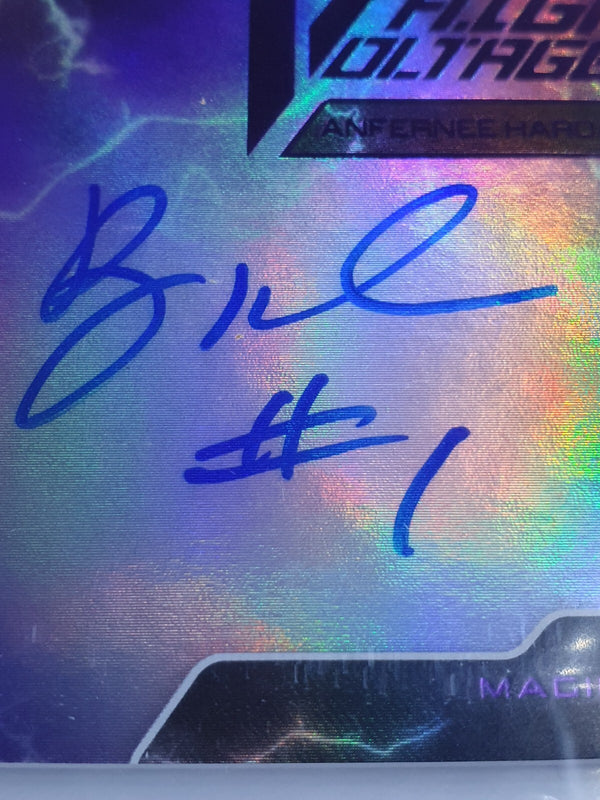 2017 Vanguard Anfernee Hardaway PURPLE /25 High Voltage Auto - BGS 9 (POP 1)