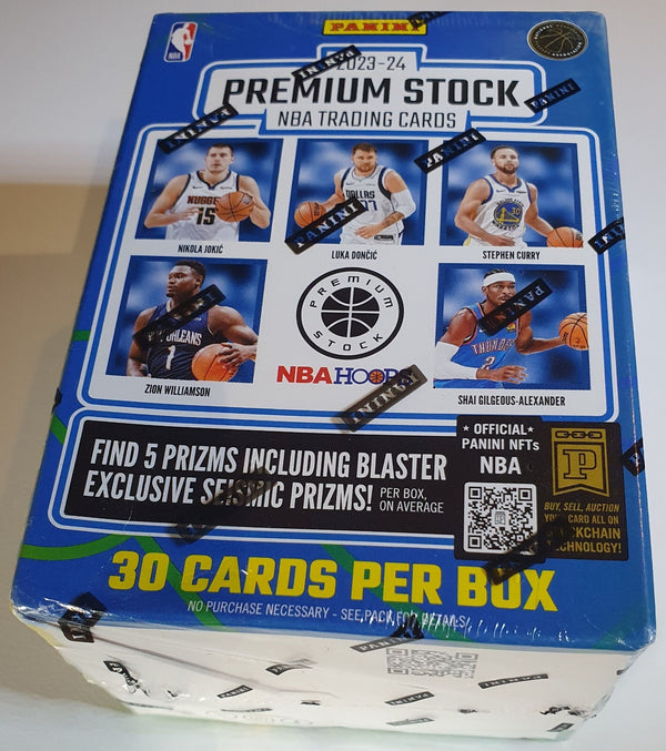 2023-24 Panini NBA Hoops Premium Stock Blaster Box - Victor Wembanyama?