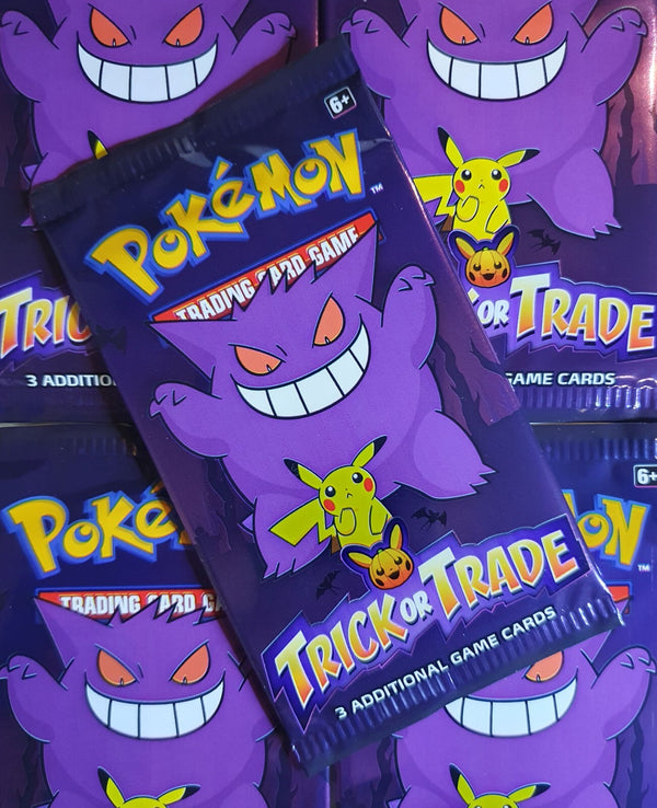 2022 Pokemon Trick or Trade Booster Packs - Factory Sealed