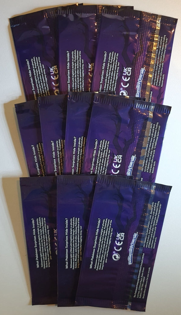 2022 Pokemon Trick or Trade Booster Packs LOT OF 10 - Factory Sealed