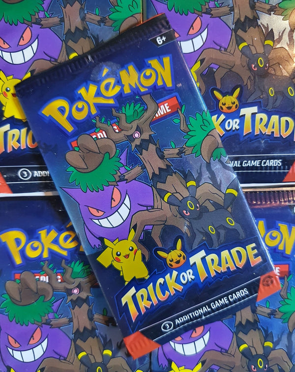2024 Pokemon Trick or Trade Booster Packs - Factory Sealed
