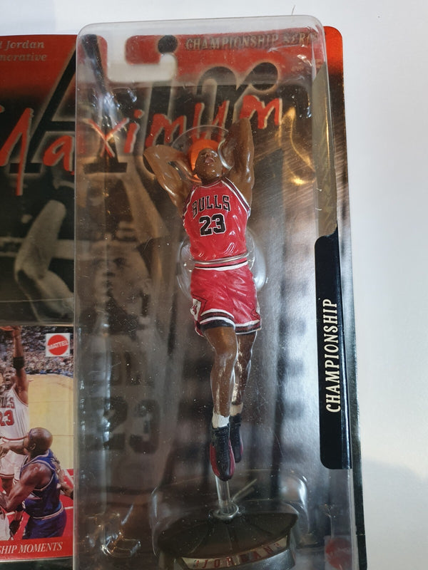 1999 Upper Deck Mattel Michael Jordan Max Air 1 Figurine - Sealed Figure & Card