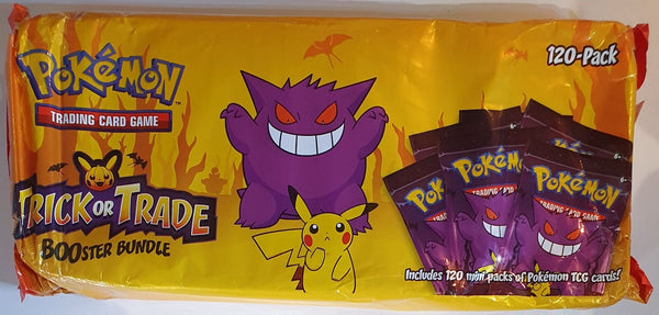 2022 Pokemon Trick or Trade Booster Bundle 120 Pack - Factory Sealed