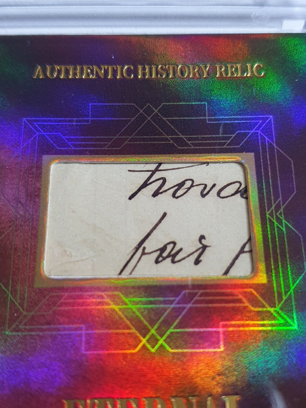 2024 Eternal Catherine the Great #RELICS RED /25 Authentic History Relic Sealed