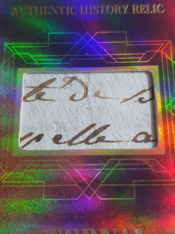 2024 Eternal William Shakespeare #RELICS HOLO /99 History Relic - Factory Sealed