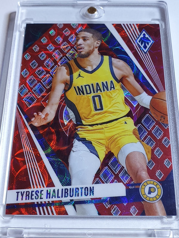 2023 Panini Phoenix Tyrese Haliburton #99 RED SCOPE /75 Holo - Ready to Grade
