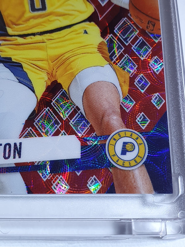 2023 Panini Phoenix Tyrese Haliburton #99 RED SCOPE /75 Holo - Ready to Grade
