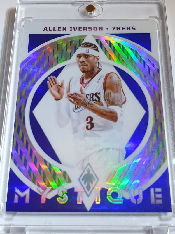 2023 Panini Phoenix Allen Iverson #8 BLUE /25 Holo Mystique - Ready to Grade