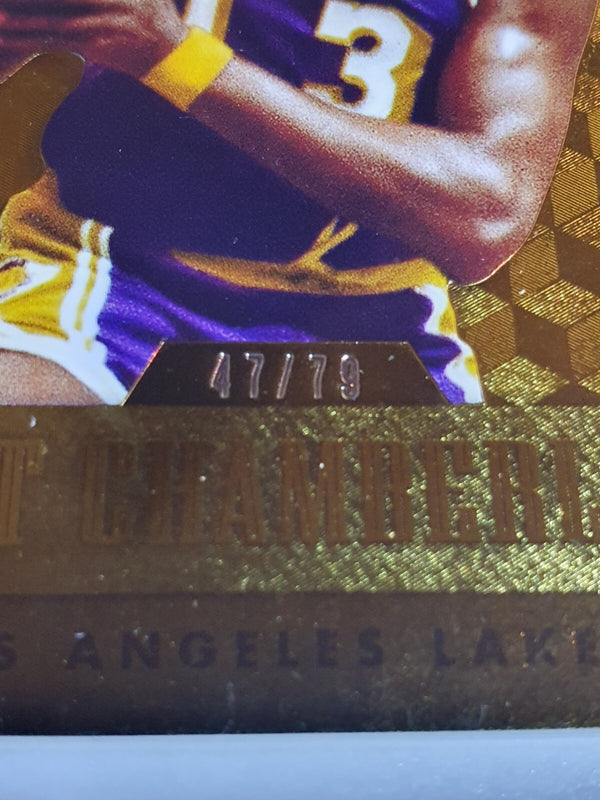 2014 Panini Gold Standard Wilt Chamberlain #174 GOLD /79 Holo - Ready to Grade