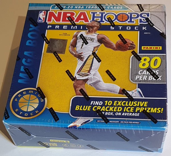 2019-20 Panini NBA Hoops Premium Stocks Mega Box - Zion or Ja RC Cards?