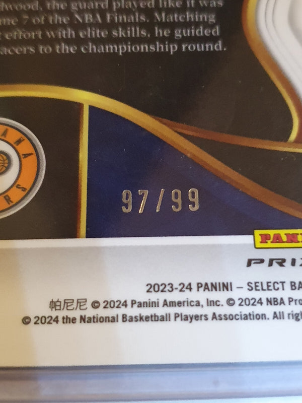 2023 Panini Select Tyrese Haliburton #229 BLUE FLASH /99 Holo Courtside - Rare