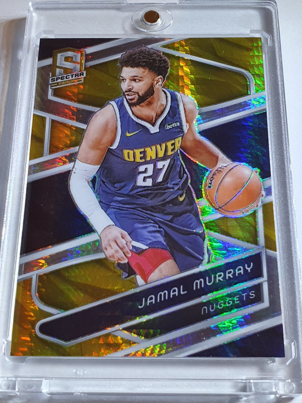 2023 Panini Spectra Jamal Murray #118 HYPER GOLD /10 Prizm - Rare