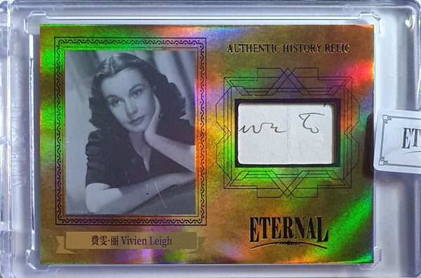 2024 Eternal Vivien Leigh #RELICS GOLD /10 Authentic History Relic - Sealed
