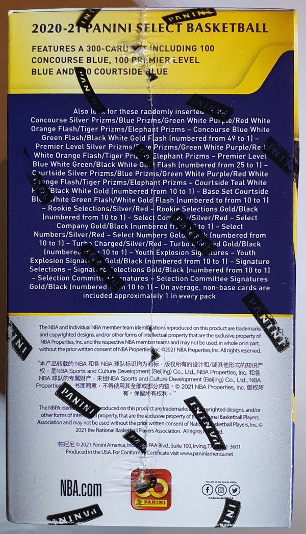 2020-21 Panini Select Basketball Retail Box - LaMelo or Anthony Edwards RC?