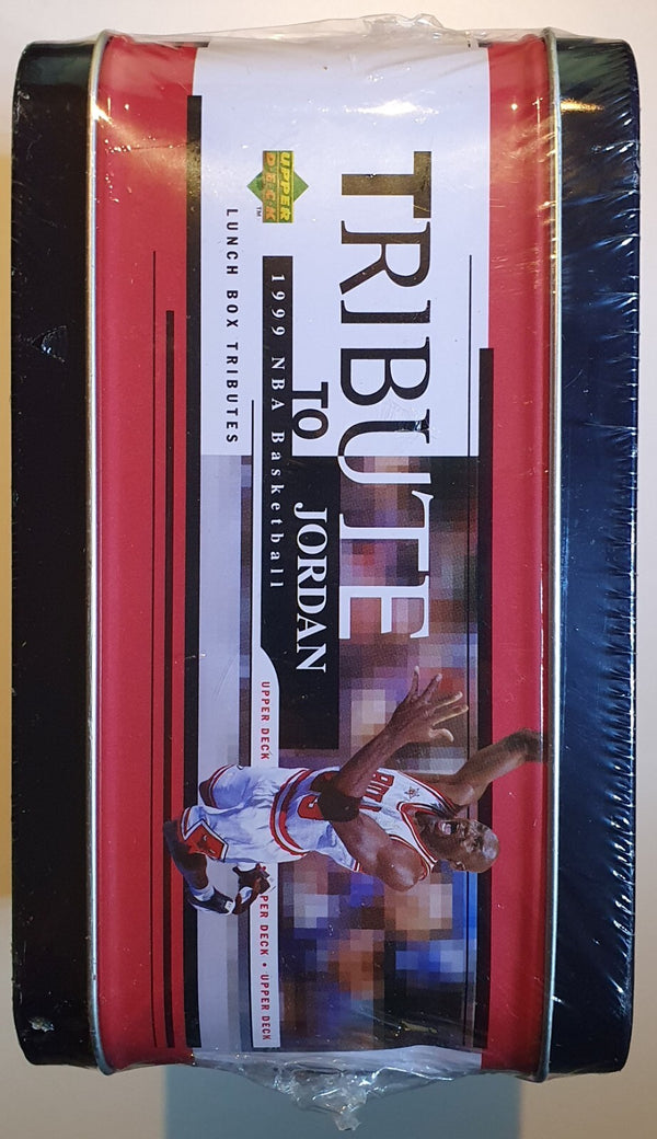 1999 Upper Deck Tribute to Michael Jordan Lunch Box (Set of 30 Cards) - Sealed