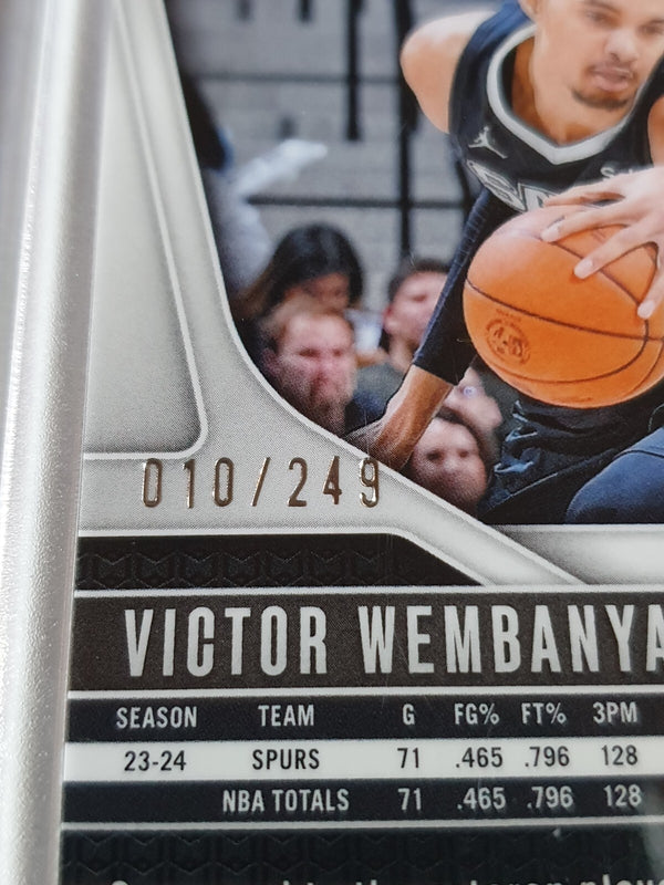 2024 Panini Prizm Victor Wembanyama #172 SKEWED /249 Holo - Ready to Grade