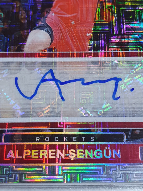 2023 Photogenic Alperen Sengun AUTO MAZE /25 Holo Veteran Autographs - Rare