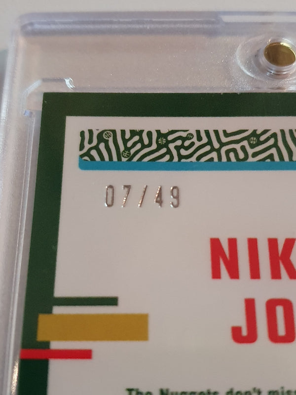 2023 Panini Donruss Optic Nikola Jokic #19 BLUE /49 Holo - Ready to Grade