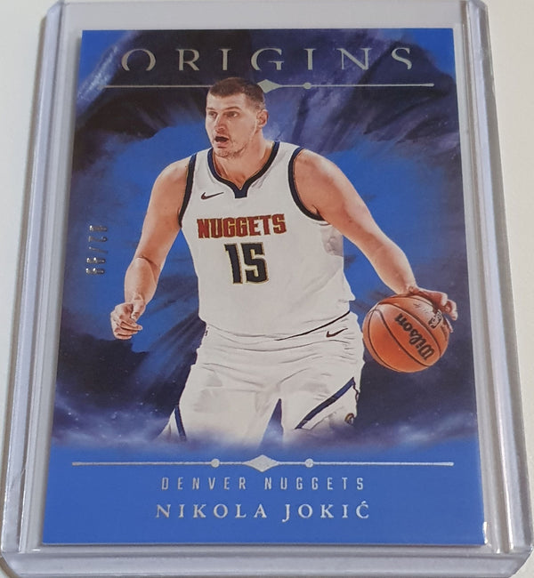 2024 Panini Origins Nikola Jokic #66 BLUE /99 Edition - Ready to Grade