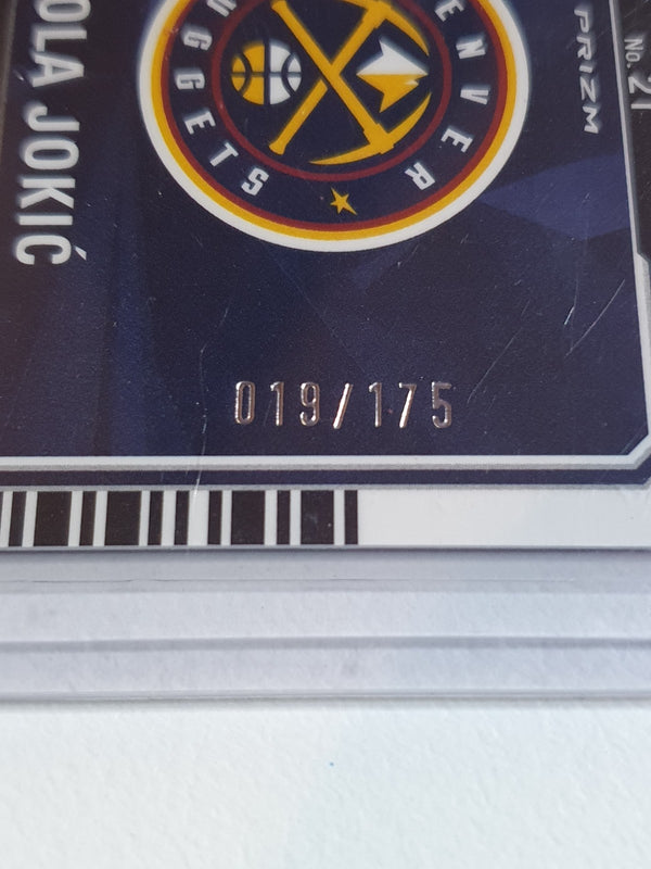 2023 Panini Contenders Optic Nikola Jokic #21 RED CRACKED ICE /175 Holo - Rare