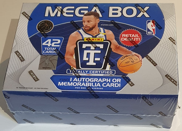 2024-25 Panini Totally Certified Basketball Mega Box - Sealed Risacher Castle?