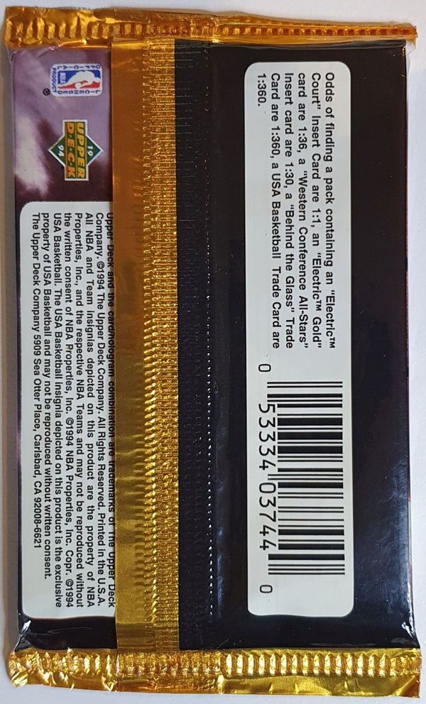 1993-94 Upper Deck NBA Basketball Hobby Western Region - Factory Sealed Packs