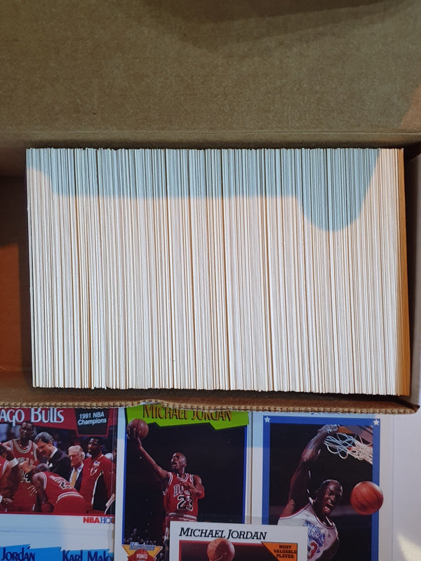 1991-92 NBA Hoops Basketball Card Complete Set (330 Cards) - Michael Jordan