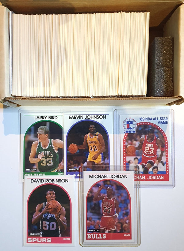 1989-90 NBA Hoops Basketball Card Complete Set (353 Cards) - Michael Jordan