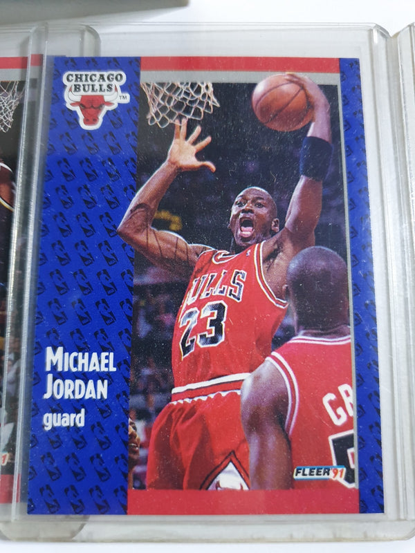 1991-92 Fleer Basketball Card Set Complete (400 Cards) - Michael Jordan