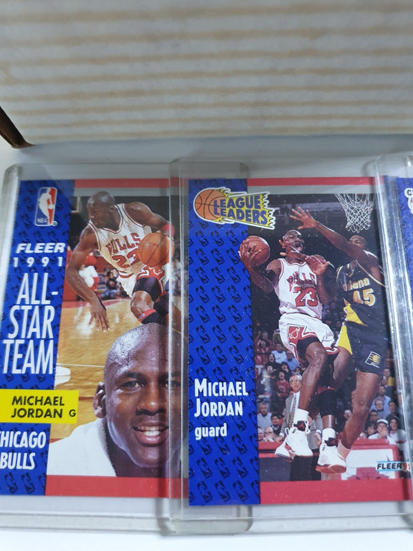 1991-92 Fleer Basketball Card Set Complete (400 Cards) - Michael Jordan