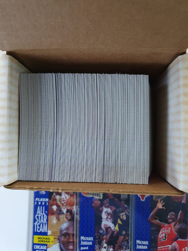 1991-92 Fleer Basketball Card Set Complete (400 Cards) - Michael Jordan