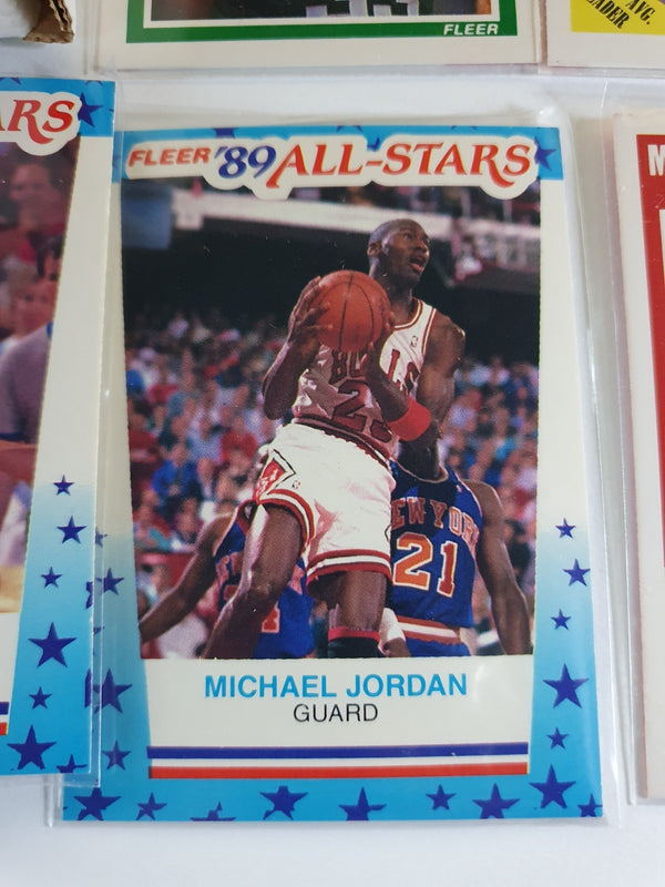 1989-90 Fleer Basketball Card Complete Set (168 Cards) - Michael Jordan