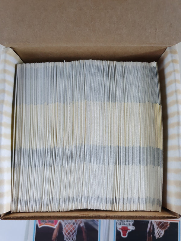 1990-91 Fleer NBA Basketball Card Complete Set (198 Cards) - Michael Jordan