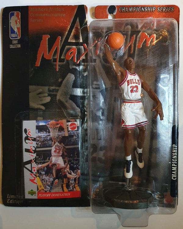 1999 Upper Deck Mattel Michael Jordan Max Air 2 Figurine - Sealed Figure & Card