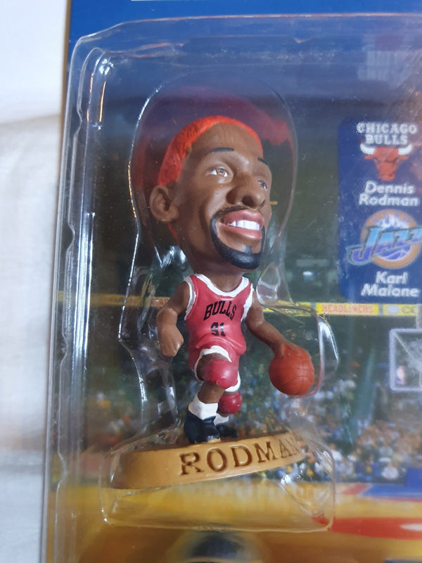 1996 Corinthian Headliners Dennis Rodman Kemp Malone Barkley - Sealed Figures
