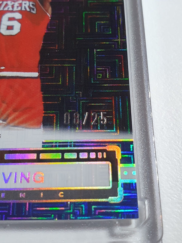 2023 Panini Photogenic Julius Erving #120 MAZE /25 Holo - Ready to Grade