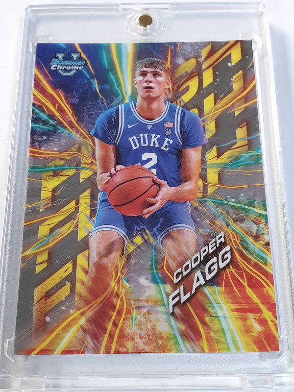 2024 Bowman U Chrome Cooper Flagg Rookie #FL-1 FLASH RC - Ready to Grade