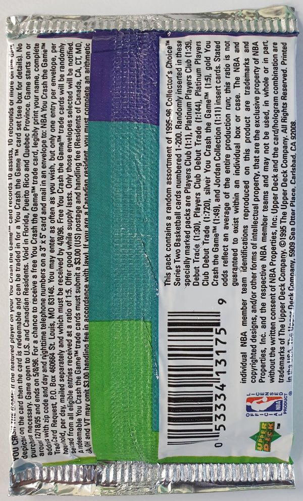 1995-96 Upper Deck Collector's Choice Basketball Series 2 Hobby - Factory Sealed