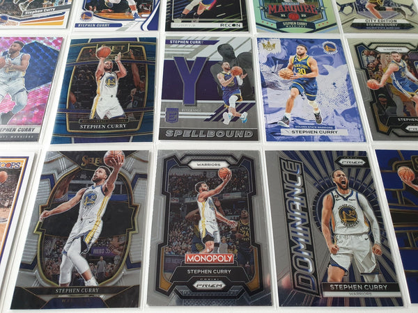 Stephen Curry Lot of 28 x Chef Curry Collection Cards - Good Condition