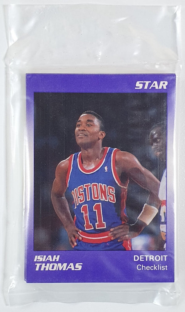1991 Star Company Isiah Thomas COMPLETE 11 Card Set - Factory Sealed