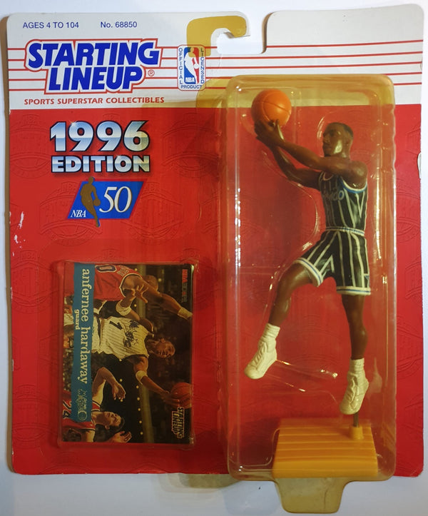 1996 Kenner Starting Lineup Anfernee Hardaway - Sealed Figure & Card