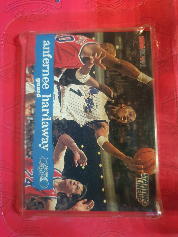 1996 Kenner Starting Lineup Anfernee Hardaway - Sealed Figure & Card